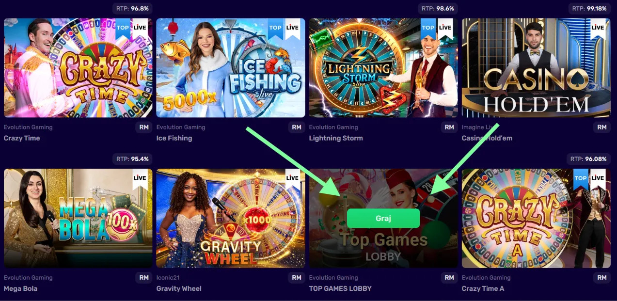 Live Casino z krupierami na żywo w Magic365