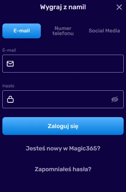 Weryfikacja konta KYC w Magic365